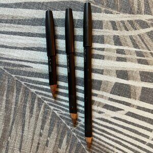 3 Freshly Sharpened MAC Lip Liner Pencils Color OAK